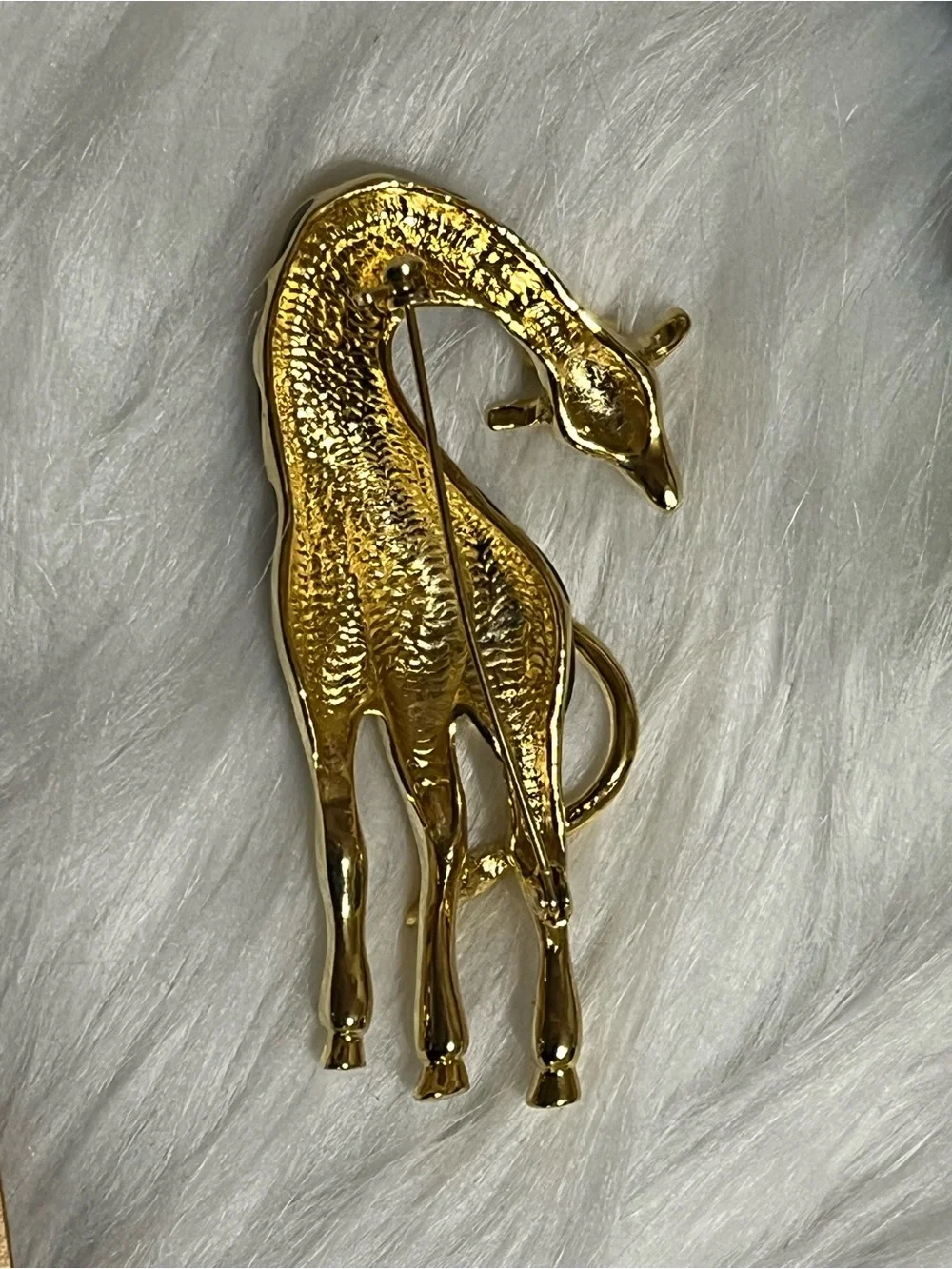 Giraffe Brooch